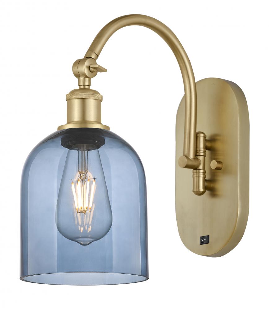 Bella - 1 Light - 6 inch - Satin Gold - Sconce