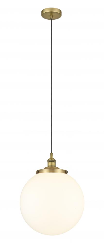 Beacon - 1 Light - 14 inch - Brushed Brass - Mini Pendant