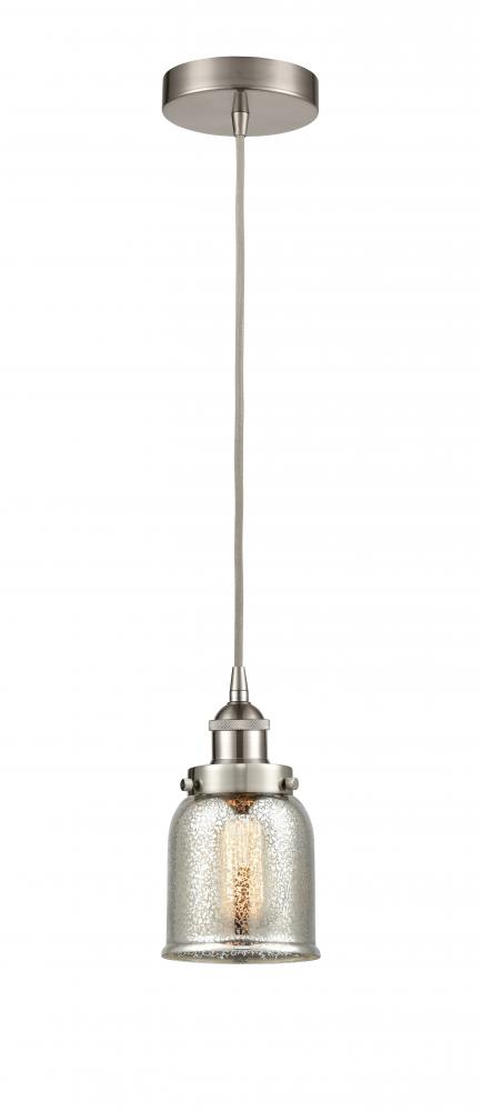 Cone - 1 Light - 5 inch - Satin Nickel - Mini Pendant