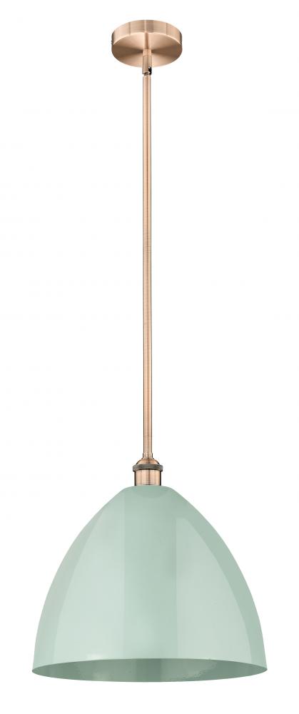 Plymouth - 1 Light - 16 inch - Antique Copper - Cord hung - Mini Pendant