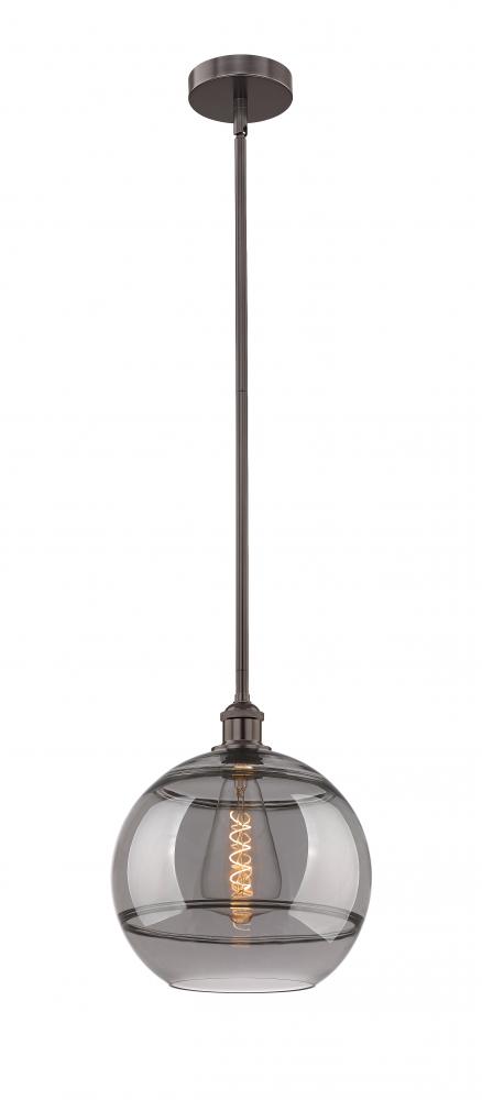 Rochester - 1 Light - 12 inch - Oil Rubbed Bronze - Cord hung - Mini Pendant