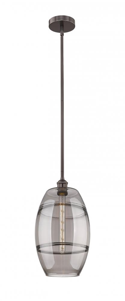 Vaz - 1 Light - 10 inch - Oil Rubbed Bronze - Cord hung - Mini Pendant