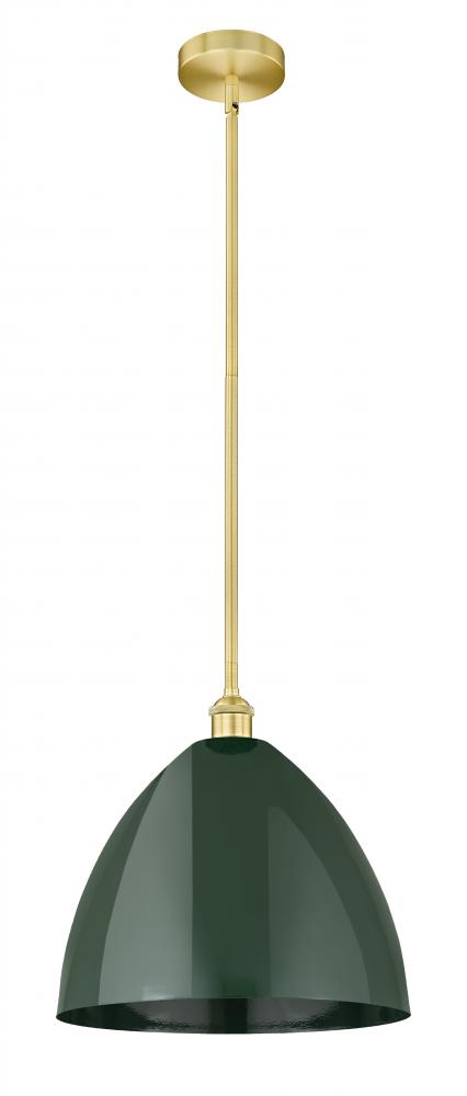 Plymouth - 1 Light - 16 inch - Satin Gold - Cord hung - Mini Pendant