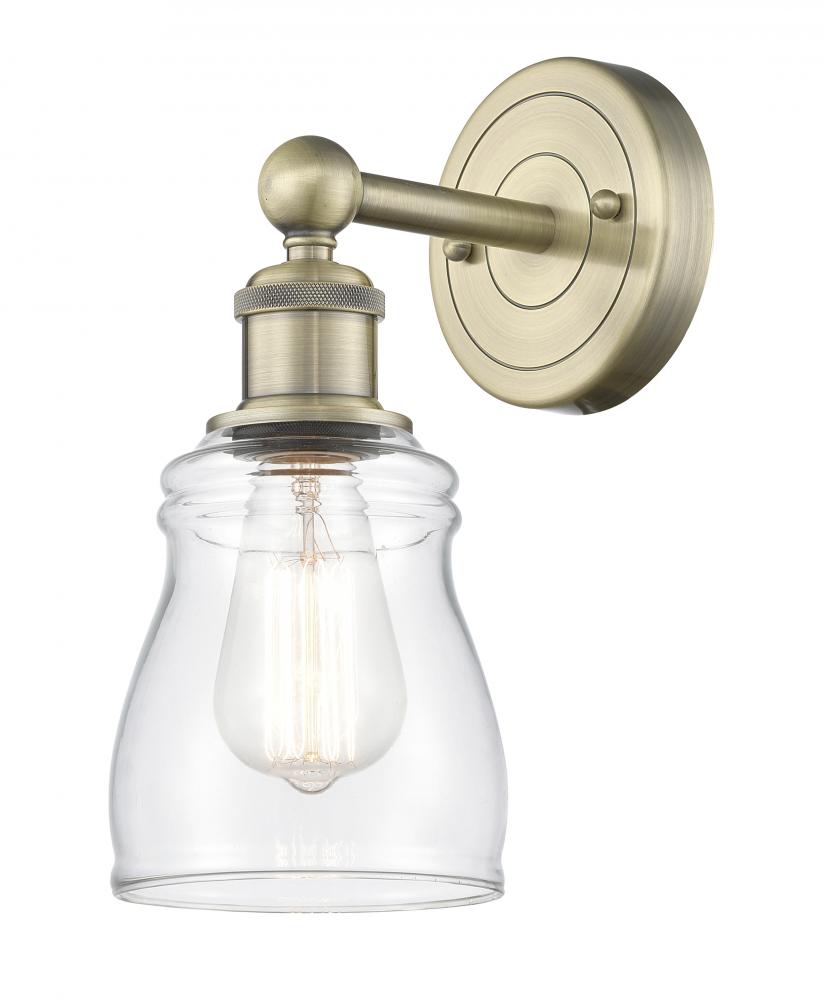 Ellery - 1 Light - 5 inch - Antique Brass - Sconce