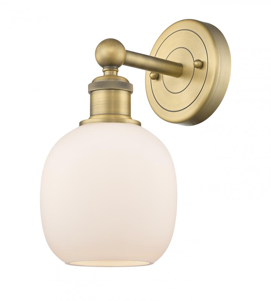 Belfast - 1 Light - 6 inch - Brushed Brass - Sconce