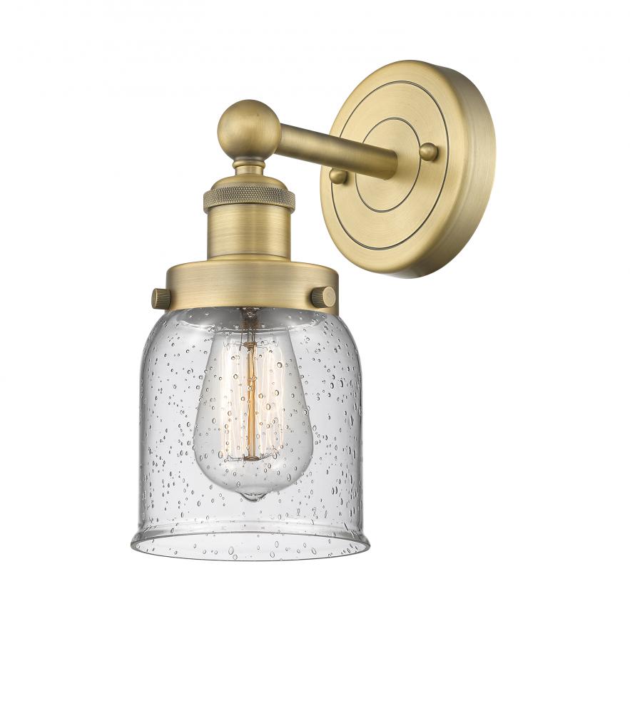 Bell - 1 Light - 5 inch - Brushed Brass - Sconce