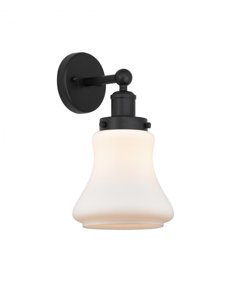 Bellmont - 1 Light - 6 inch - Matte Black - Sconce