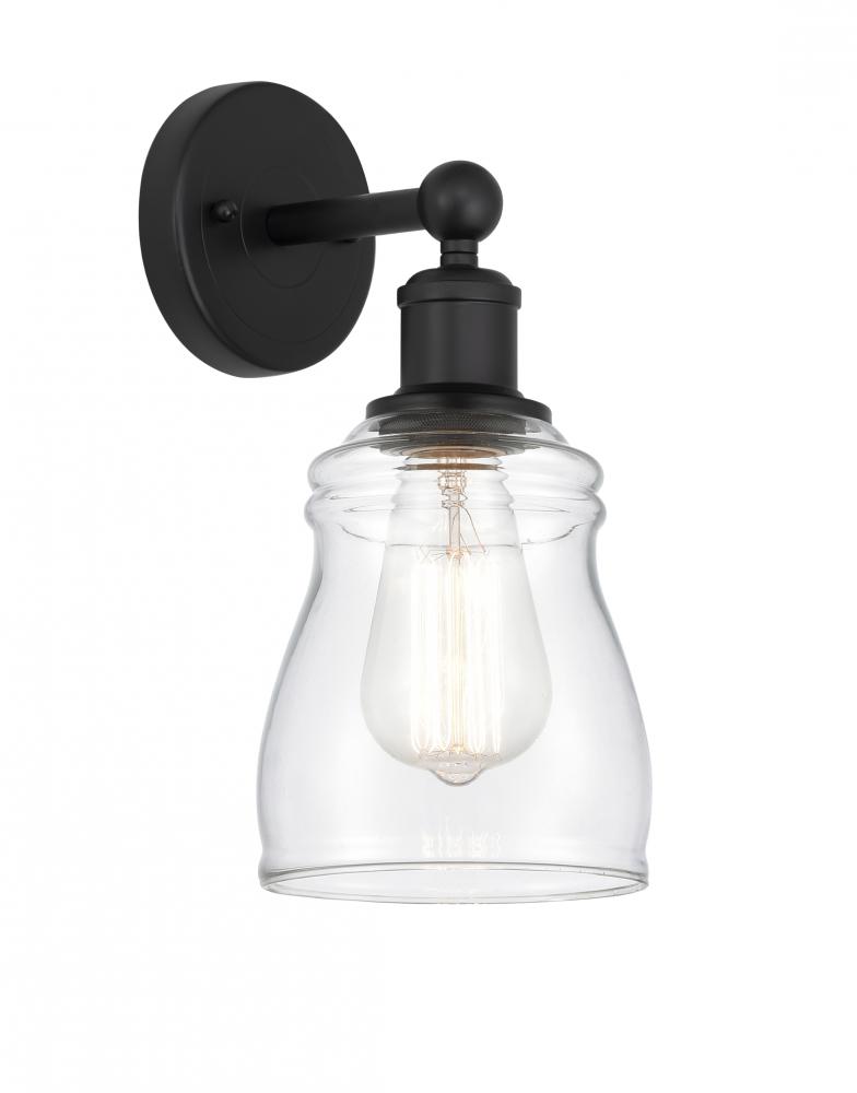 Ellery - 1 Light - 5 inch - Matte Black - Sconce