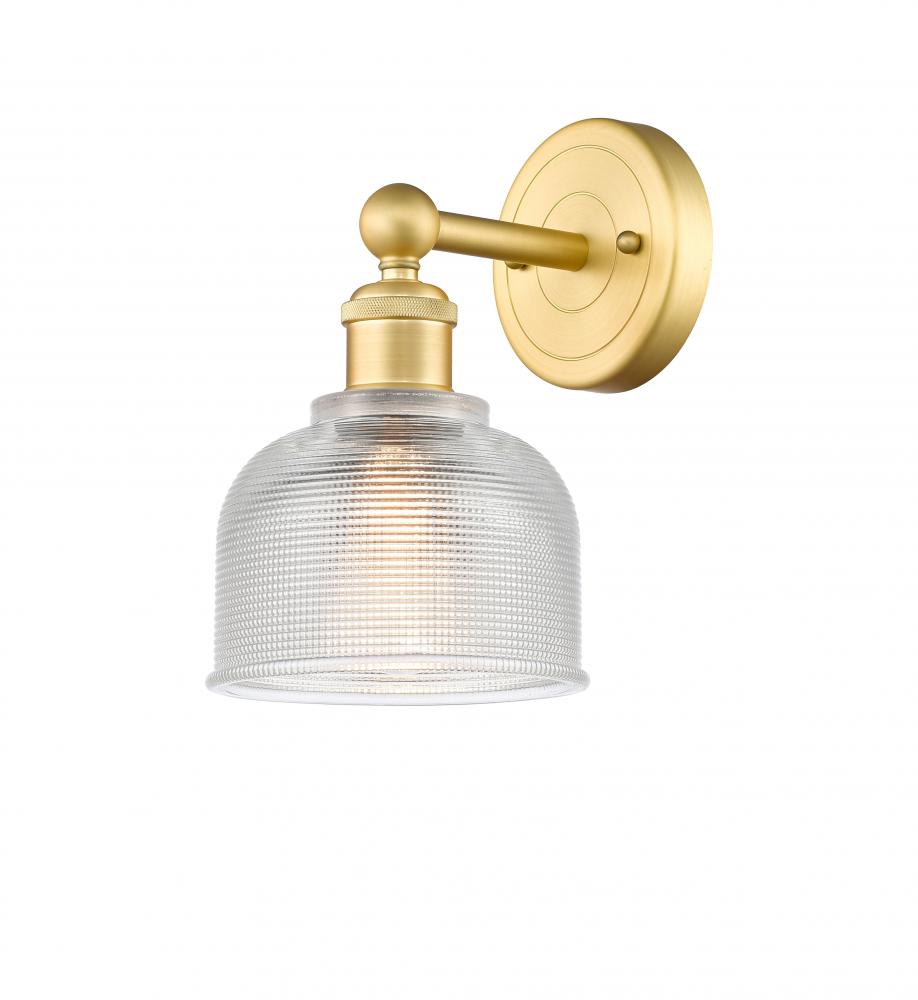 Dayton - 1 Light - 6 inch - Satin Gold - Sconce