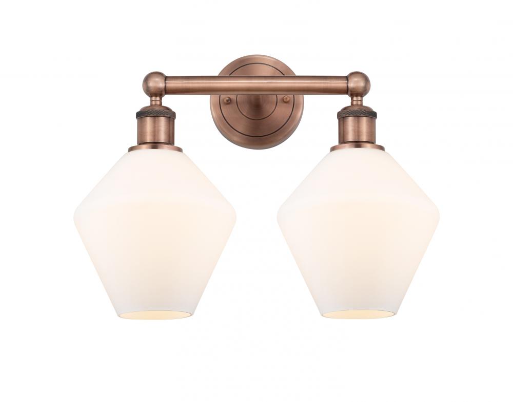 Cindyrella - 2 Light - 17 inch - Antique Copper - Bath Vanity Light