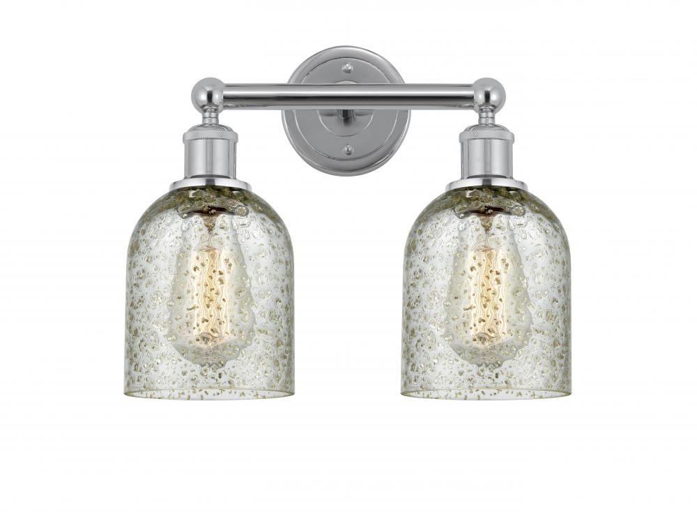 Caledonia - 2 Light - 14 inch - Polished Chrome - Bath Vanity Light