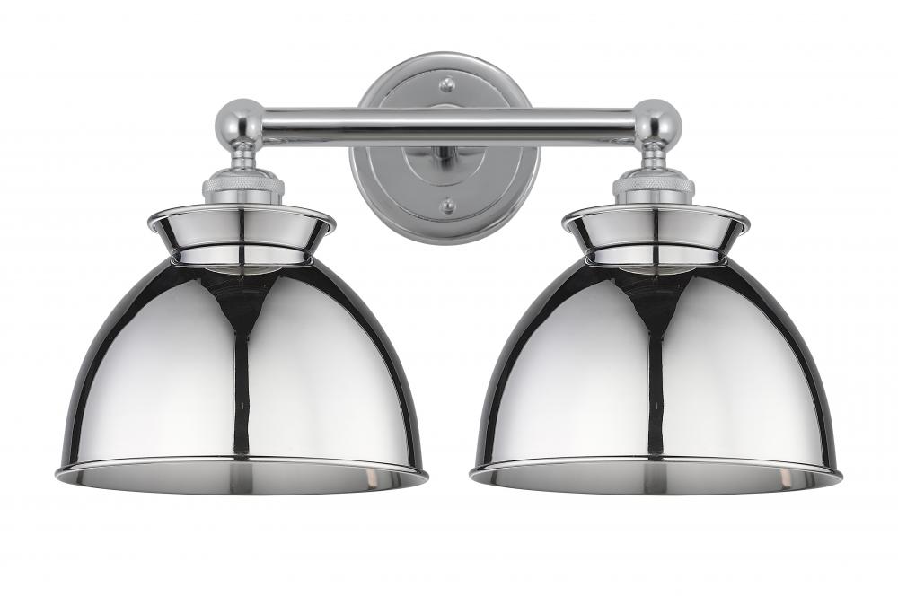 Adirondack - 2 Light - 17 inch - Polished Chrome - Bath Vanity Light