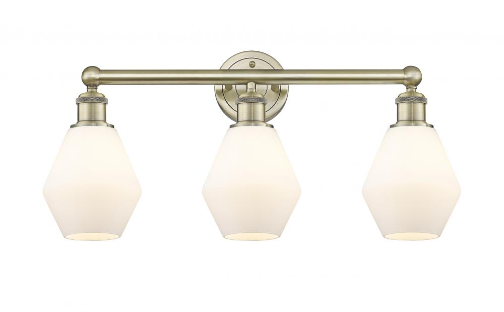 Cindyrella - 3 Light - 24 inch - Antique Brass - Bath Vanity Light