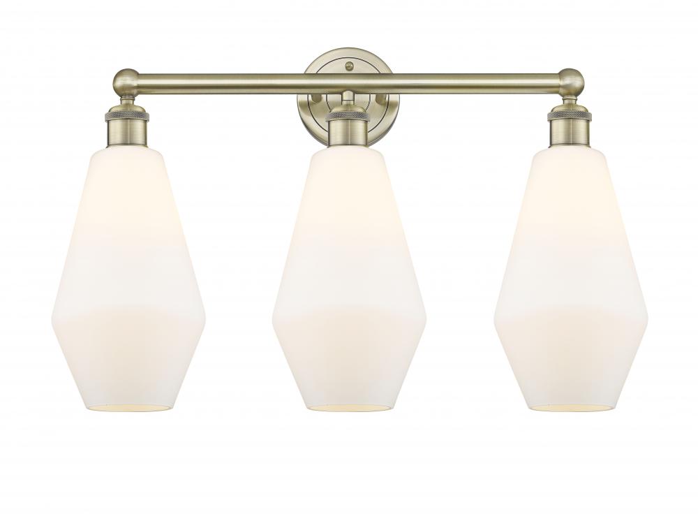 Cindyrella - 3 Light - 25 inch - Antique Brass - Bath Vanity Light