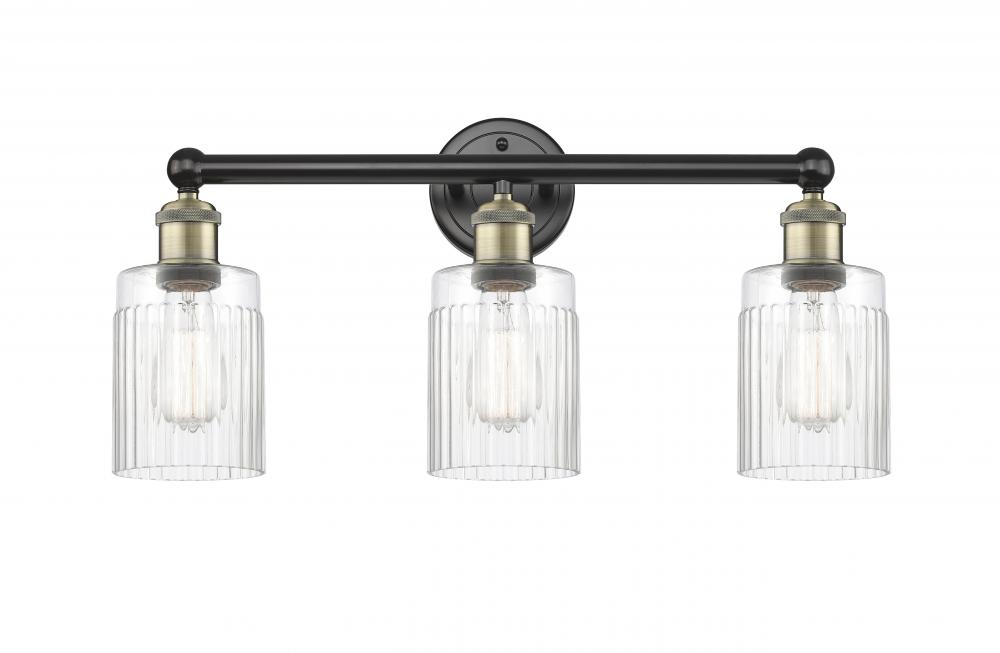 Hadley - 3 Light - 23 inch - Black Antique Brass - Bath Vanity Light