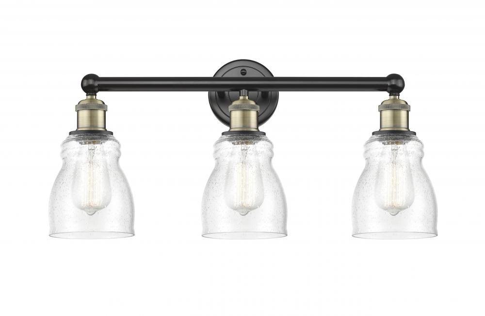 Ellery - 3 Light - 23 inch - Black Antique Brass - Bath Vanity Light