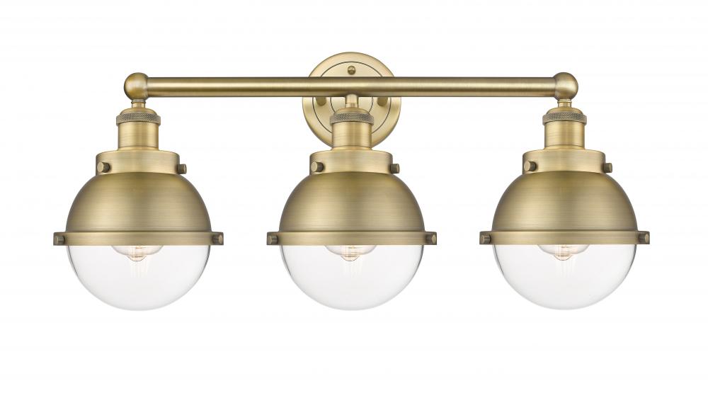 Hampden - 3 Light - 25 inch - Brushed Brass - Bath Vanity Light