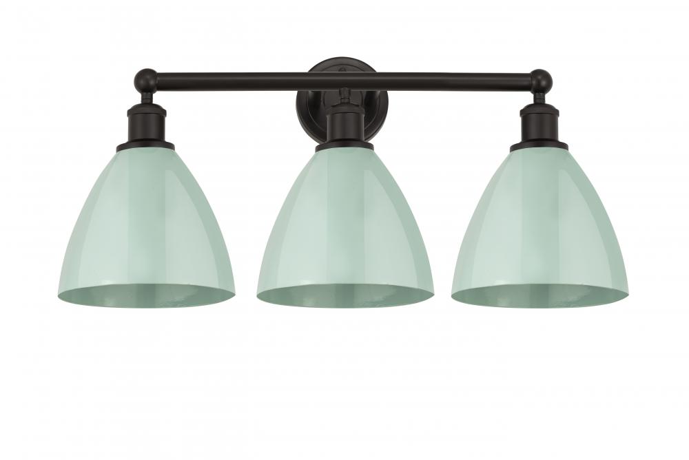 Plymouth - 3 Light - 26 inch - Oil Rubbed Bronze - Bath Vanity Light