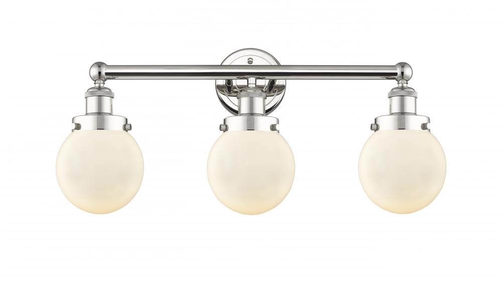 Beacon - 3 Light - 24 inch - Polished Nickel - Bath Vanity Light