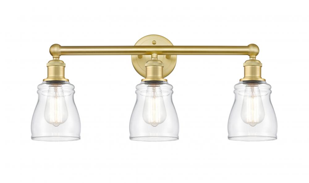 Ellery - 3 Light - 23 inch - Satin Gold - Bath Vanity Light