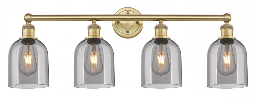 Bella - 4 Light - 33 inch - Brushed Brass - Bath Vanity Light