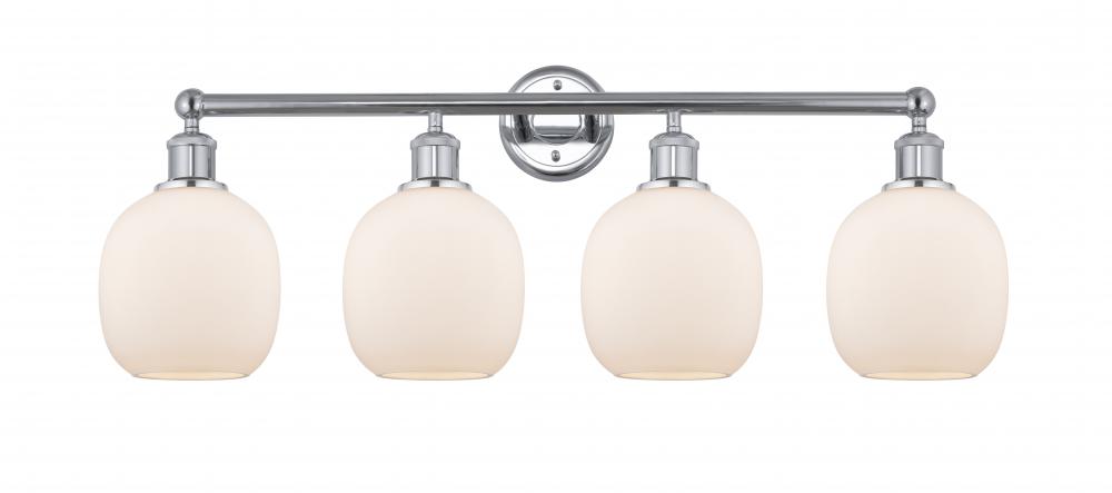 Belfast - 4 Light - 33 inch - Polished Chrome - Bath Vanity Light