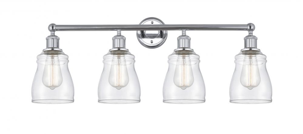 Ellery - 4 Light - 32 inch - Polished Chrome - Bath Vanity Light