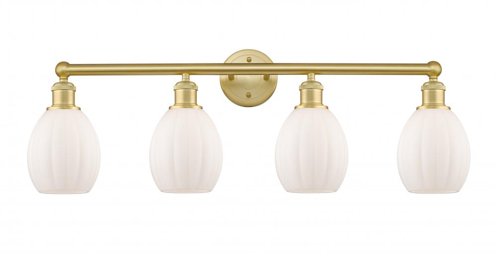 Eaton - 4 Light - 33 inch - Satin Gold - Bath Vanity Light