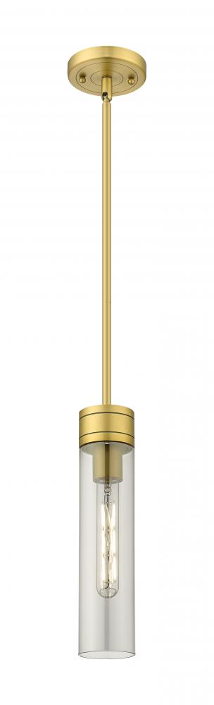 Boreas - 1 Light - 3 inch - Brushed Brass - Stem Hung - Mini Pendant