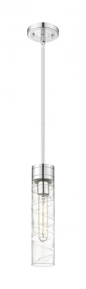 Boreas - 1 Light - 3 inch - Polished Chrome - Stem Hung - Mini Pendant