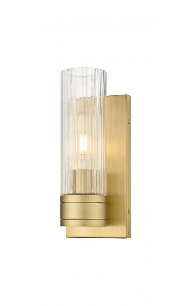 Boreas - 1 Light - 5 inch - Brushed Brass - Sconce