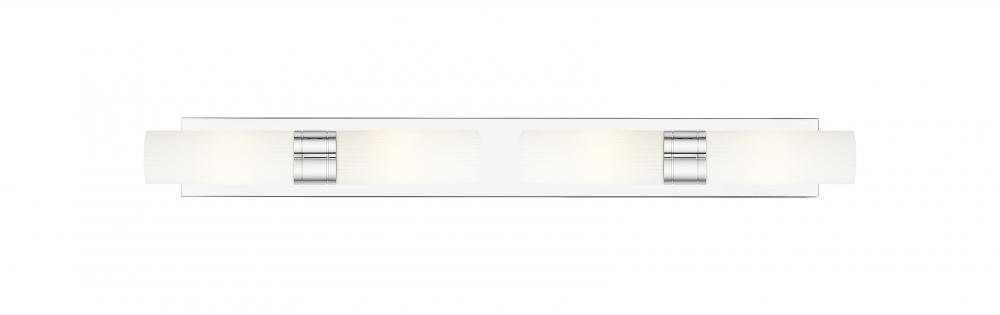 Boreas - 4 Light - 39 inch - Polished Chrome - Bath Vanity Light