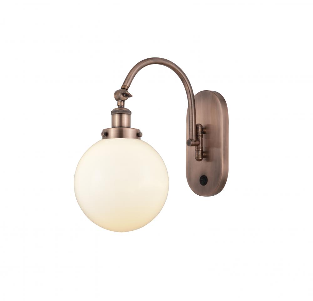 Beacon - 1 Light - 8 inch - Antique Copper - Sconce