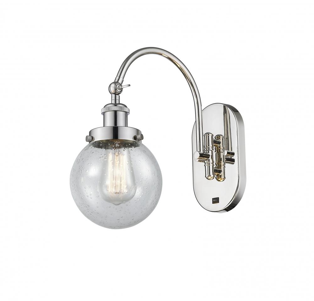 Beacon - 1 Light - 6 inch - Polished Nickel - Sconce