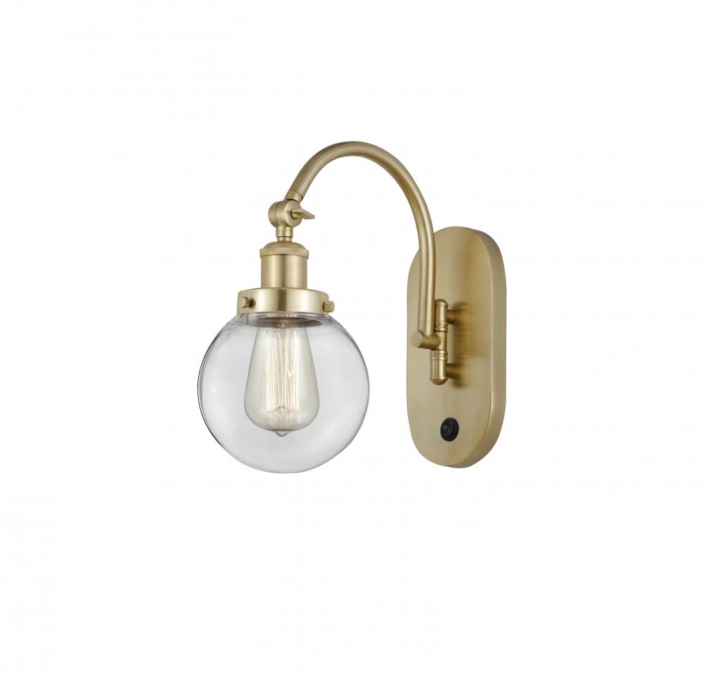 Beacon - 1 Light - 6 inch - Satin Gold - Sconce