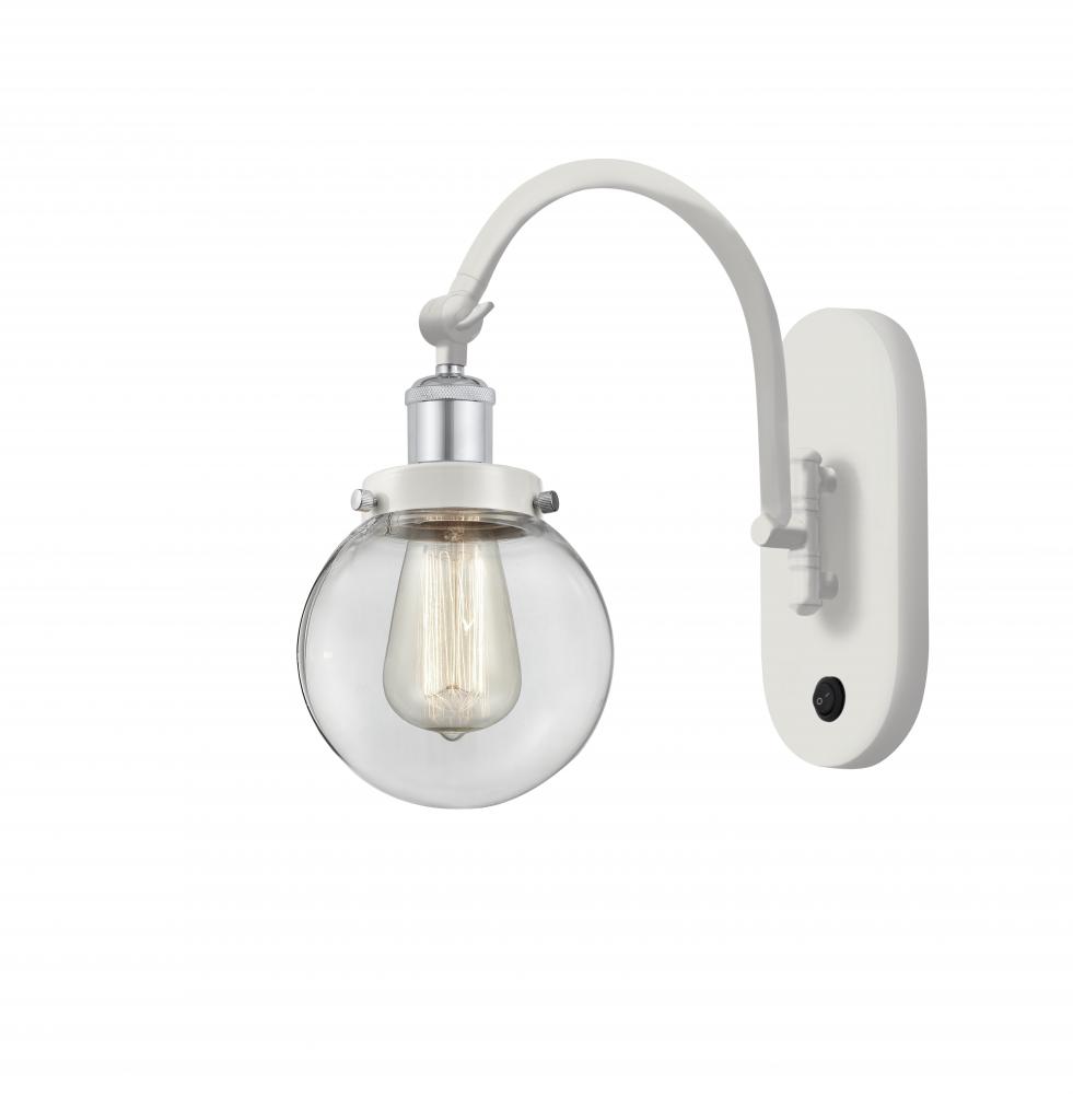 Beacon - 1 Light - 6 inch - White Polished Chrome - Sconce