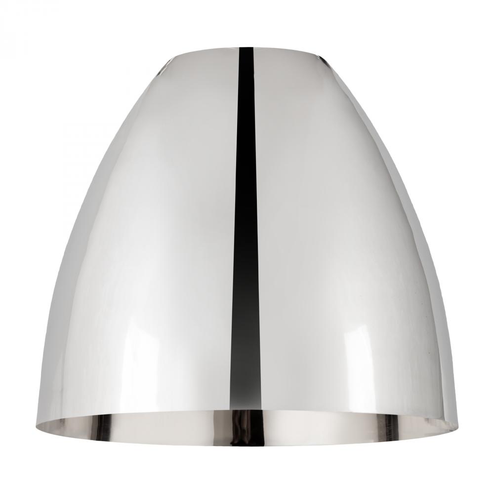 Metal Bristol Light 9 inch Polished Chrome Metal Shade