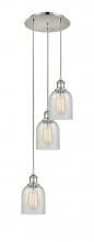 Innovations Lighting 113B-3P-PN-G2511 - Caledonia - 3 Light - 12 inch - Polished Nickel - Cord Hung - Multi Pendant