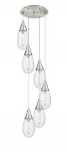 Innovations Lighting 116-450-1P-SN-G450-6SCL - Malone - 6 Light - 17 inch - Brushed Satin Nickel - Multi Pendant