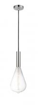 Innovations Lighting 198-1P-PC-BB164LED - Edison - 1 Light - 7 inch - Polished Chrome - Cord hung - Mini Pendant