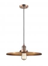 Innovations Lighting 201C-AC-MFR-AC-16 - Appalachian - 1 Light - 16 inch - Antique Copper - Cord hung - Mini Pendant