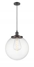 Innovations Lighting 201C-OB-G202-14 - Beacon - 1 Light - 14 inch - Oil Rubbed Bronze - Cord hung - Mini Pendant