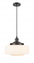 Innovations Lighting 201C-OB-G691-12 - Bridgeton - 1 Light - 12 inch - Oil Rubbed Bronze - Cord hung - Mini Pendant