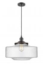 Innovations Lighting 201C-OB-G694-16 - Bridgeton - 1 Light - 16 inch - Oil Rubbed Bronze - Cord hung - Mini Pendant