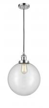 Innovations Lighting 201C-PC-G202-12 - Beacon - 1 Light - 12 inch - Polished Chrome - Cord hung - Mini Pendant