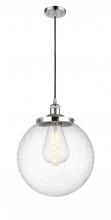 Innovations Lighting 201C-PC-G204-14 - Beacon - 1 Light - 14 inch - Polished Chrome - Cord hung - Mini Pendant