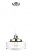 Innovations Lighting 201C-PN-G692-12 - Bridgeton - 1 Light - 12 inch - Polished Nickel - Cord hung - Mini Pendant