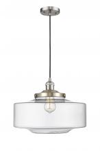 Innovations Lighting 201C-SN-G692-16 - Bridgeton - 1 Light - 16 inch - Brushed Satin Nickel - Cord hung - Mini Pendant