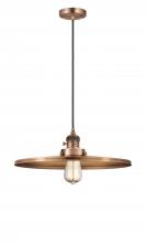 Innovations Lighting 201CSW-AC-MFR-AC-16 - Appalachian - 1 Light - 16 inch - Antique Copper - Cord hung - Mini Pendant