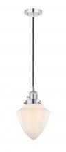 Innovations Lighting 201CSW-PC-G661-7 - Bullet - 1 Light - 7 inch - Polished Chrome - Cord hung - Mini Pendant